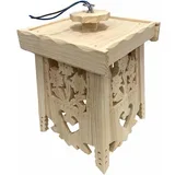 Drvena viseća lampa