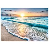  Samoljepljiva foto tapeta - Walk Along the Seashore 147x105 | shoptok.hr