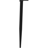  Noge za konzolni stol konusnog oblika 4 kom crne 72-73 cm čelik | shoptok.hr