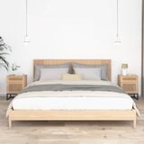 vidaXL Noćni ormarići 2 kom 40 x 30 x 55 5 cm od drva i željeza Cijene