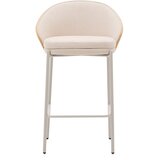 Kave Home Bež/u svijetloj prirodnoj boji barska stolica (visine sjedala 65 cm) Eamy – | shoptok.hr