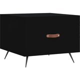  Stolić za kavu crni 50 x 50 x 40 cm od konstruiranog drva | shoptok.hr