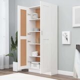 Ormarić za knjige bijeli 82,5 x 30,5 x 185,5 cm od iverice | shoptok.hr