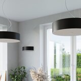 Nice Lamps Crna stropna svjetiljka s tekstilnim sjenilom ø 30 cm Herra – | shoptok.hr