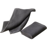 INF Vrhunska bombažna kuhinjska čistilna krpa iz satja DarkGrey, (21539756) | Shoptok.si