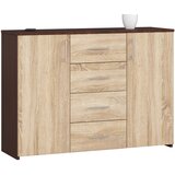 AKORD Komoda, 1 Polica, Wenge/Hrast Sonoma, (5000332255) | Shoptok.si