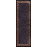  Perivi tepih 80 x 300 cm crno-zlatni protuklizni Cijene