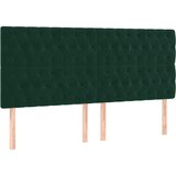  Krevet s oprugama i madracem tamnozeleni 180x200 cm baršunasti | shoptok.hr