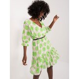 Italy Moda Dress-DHJ-SK-17370.83-Light Green Cene