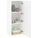  Zidni TV ormarić bijeli 40,5x30x102 cm od konstruiranog drva | Eponuda.com