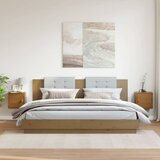  Zidni ormarići 2 kom boja meda 31,5x30x30 cm masivna borovina | shoptok.hr
