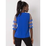 LAKERTA Blouse-LK-BZ-506702.29-cobalt | Shoptok.si