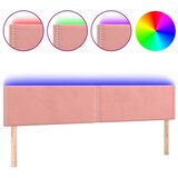  The Living Store LED posteljno vzglavje roza 180x5x78/88 cm žamet - LED Vzglavje, (21453734) | Shoptok.si