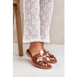 Lewski Shoes Slides With Decoration Natural Leather Zazoo Cijene