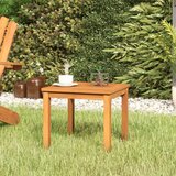 vidaXL Klubska mizica 40x40x36 cm trden akacijev les | Shoptok.si