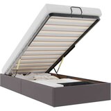 vidaXL Otomanski posteljni okvir brez vzmetnice siv 90x190 cm | Shoptok.si