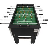  Stol za stolni nogomet Foosball 121 x 61 x 81 - crni Slike