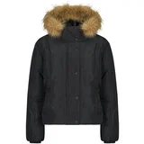 Puhovke NOVI SHORT PARKA PUFFER Črna