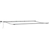 Tenda na ručno uvlačenje s LED svjetlima bordo 600 x 300 cm | Eponuda.com