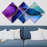 Wallity slika 4MDF18445391742, 60x115 cm, 4 dela | ePonuda.com
