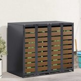 Skladištenje kanti za 3 kante Antracit 340 x 77.5 x 115.5 cm | shoptok.hr