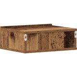  Plutajući noćni ormarići 2 kom staro drvo 40x32x15 cm | shoptok.hr