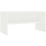Maison Chic TV omarica - TV stojalo - Televizijska omarica bela 80x40x40 cm iverna plošča, (21702315) | Shoptok.si