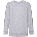 Fruit Of The Loom Szara bluza dziecięca Set-In Sweat Cijene