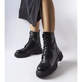 Gemre Black lace-up ankle boots Corpus | Shoptok.si