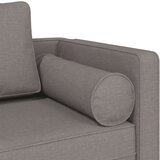 vidaXL Počivalnik z blazinami taupe blago | Shoptok.si