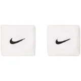 Znojnice Swoosh Wristbands White/Black U