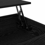  Kava Stol Crni hrast 70x50x50cm Konstruirano drvo | shoptok.hr