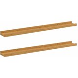  Polica na zidu Zidne 2 pcs Bež 80 x 9 x 3 cm Konstruirano drvo | shoptok.hr