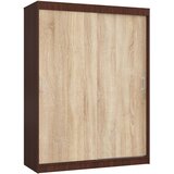 AKORD Mono Garderobna Omara Z Drsnimi Vrati, Wenge/Hrast Sonoma, (5000331710) Cene
