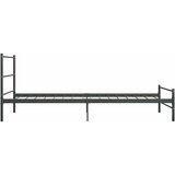  Okvir za krevet sivi metalni 90 x 200 cm | shoptok.hr