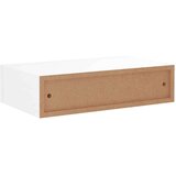 vidaXL Zidna polica s ladicom bijela 40 x 23,5 x 10 cm MDF | shoptok.hr