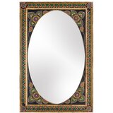 GINER Y COLOMER Večbarvno ogledalo iz mangovega lesa 90x60 cm, (22147732) | Shoptok.si