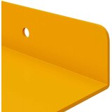  Polica na zidu s policom Zidne 4 pcs Žuta 40 x 9 x 2 5 cm - žuta boja senfa 40 x 9 cm 4 | shoptok.hr