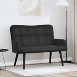  Kauč za dvoje Crna 115 x 61 x 87 cm Baršun | shoptok.hr