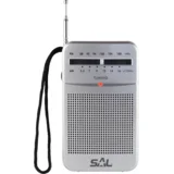 RPC 4 žepni radio, 2 kanala, srebrn