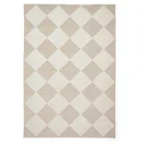Belo-bež pralna preproga 160x230 cm Lyna Beige&White –