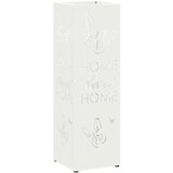  Stalak za kišobrane s pohranom Bijela 15,5 x 15,5 x 49 cm Čelik | shoptok.hr