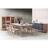 Hammel Furniture Crni/antracitno sivi proširiv blagovaonski stol 90x165 cm Meza – | shoptok.hr