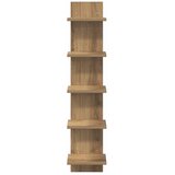  Zidna polica Hrast artisan 22 x 15 x 100 cm Konstruirano drvo - Hrast artisan 1 22 x 15 x 100 cm (5 etaža) | shoptok.hr