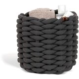 Bigso Tekstilna košara ø 21x17 cm Peach Skin Round S – | Shoptok.si