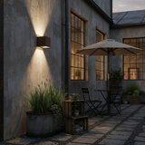 Ideal Lux - LED spoljno zidno svetlo ATOM LED/12W/230V CRI 90 IP54 braon | Eponuda.com