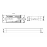 LED-LABS Cobalt napajalnik za Led trak 50W/24V/IP20 PFV-B | Shoptok.si