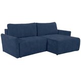 MID.YOU KOTNA SEDEŽNA GARNITURA, rebrasti žamet modra | Shoptok.si