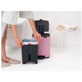 Brabantia Rožnat jeklen koš za smeti s pedalom 7 l Bo – | Shoptok.si