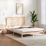 Furnova Posteljni okvir brez vzmetnice 140x190 cm trdna borovina, (22055248) Cene